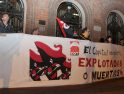 Concentración contra la primera muerte en accidente laboral en Valladolid