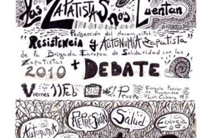 Proyección del documental “Resistencia y Autonomía Zapatista”