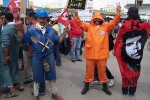Triunfo de los trabajadores de las minas de Khouribga