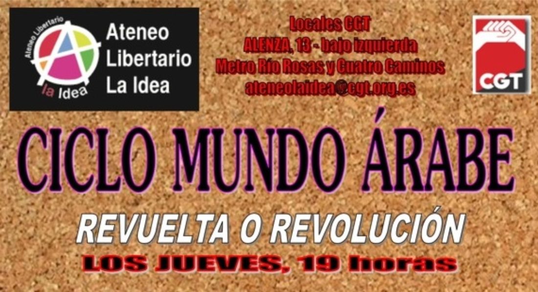 Ateneo Libertario «La Idea», Madrid: «Marruecos y la necesidad de cambio»