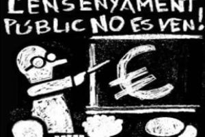 Cataluña: Manifiesto unitario contra los recortes en la enseñanza pública