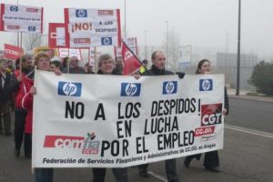 CCOO desconvoca autoritariamente tres horas antes la huelga de HP