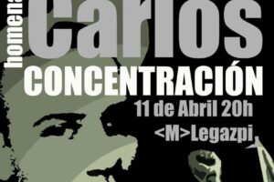 Madrid: Concentración en homenaje a Carlos