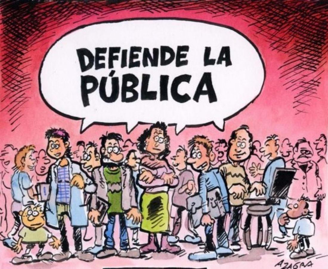 Segovia: Concentración por la escuela pública, laica y gratuita