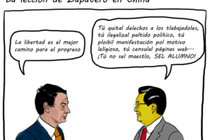 Pereyra: «Zapatero en China»