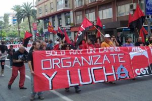 Celebrada en Murcia la manifestación del 1º de mayo