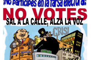 CGT Baix Llobregat: «Boicot elecciones municipales»