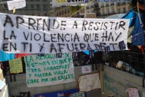 Cristóbal Orellana: «Democracia real ya»