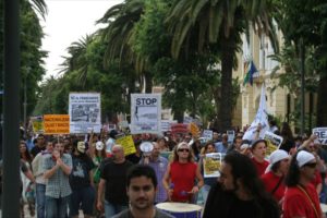 5000 personas en Málaga claman por una Democracia Real «YA»