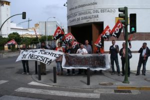 CGT en apoyo a José Fuentes, que suspende la huelga de hambre tras 59 días