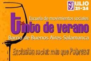 Salamanca: Tinto de Verano 2011 – Exclusión social: más que pobreza