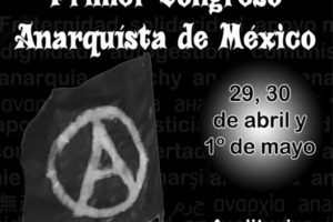 Primer Congreso Anarquista de México, 2011: Cornucopia de un augurio rojinegro