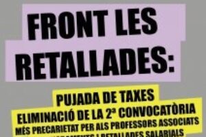 Barcelona: Cacerolada de Indignadxs contra los recortes en la UAB