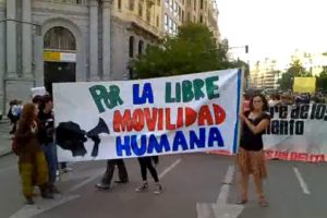 Valencia: Marcha del movimiento 15 M por el cierre de los CIEs