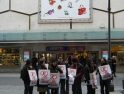 [Fotos] Difusión de la Huelga de Consumo en el “corte inglés” de Valladolid