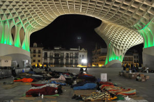 AcampaSevilla: en la asamblea de mañana sábado se decide si continúa la acampada de Sevilla