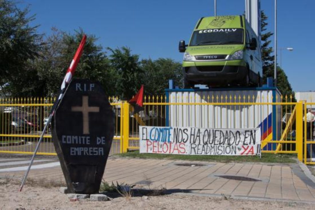 Jornadas de huelga en Iveco Valladolid contra las coacciones y los despidos