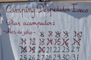 Valladolid: Concentración en apoyo a los trabajadores despedidos por Iveco