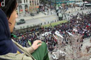 Reportaje: «Se movilizan los estudiantes en Chile»