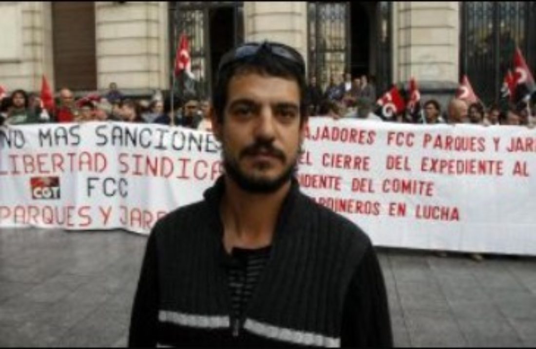 Huelga indefinida en FCC Parques y Jardines de Zaragoza: ¡Jose Luis Muro readmisión Ya!