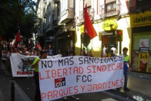 Se mantiene el conflicto en FCC Parques y Jardines de Zaragoza