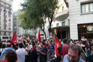 [29S] 2.500 manifestantes en Barcelona