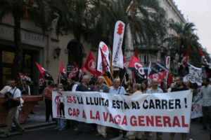 [29S] Manifestación «Hacia la Huelga General» en Valencia