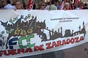 Vídeo: Parques y Jardines de FCC en lucha (Zaragoza, 10 sept)