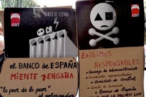Madrid: Concentración por un convenio digno en Banca y Ahorro