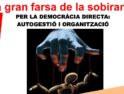 Barcelona: Acto público «La gran farsa de la soberanía»