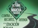 El 22 de Octubre, todxs a Madrid: No a los recortes en Educación