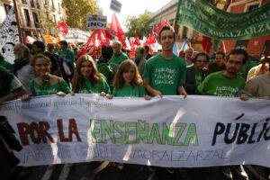 Foto-Reportaje Manifestación 22-O en Madrid por la educación pública