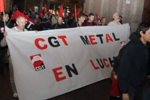 Manifestación por el convenio del metal en Valladolid (19 oct)