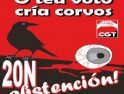CGT Galicia: Tu voto cría cuervos