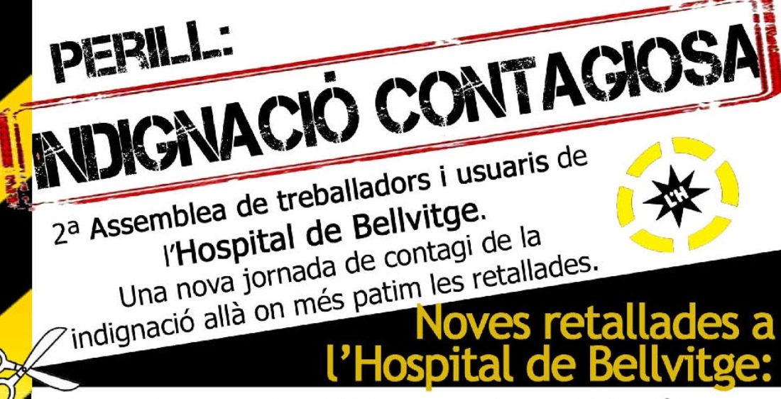 Barcelona: El Hospital de Bellvitge, ni tocarlo! (33 concentración y más acciones)