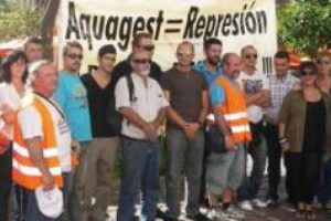 AQUAGEST vuelve a despreciar la negociación, CGT endurece las movilizaciones