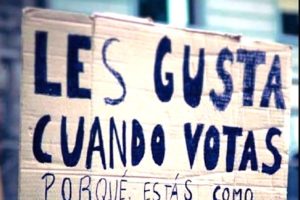 Barcelona: CGT realiza hoy la pegada de carteles por la abstención activa y consciente
