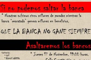 [Semana de Lucha] Valladolid: Pasacalles contra la Banca