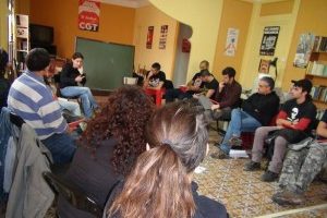 Crónica de la jornada de formación sindical para jóvenes en Reus