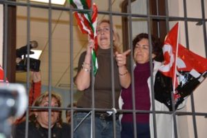 Fotos: Encierro compañeras de Acasa en Jerez