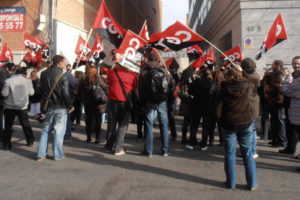 Movilización en Madrid por un Convenio digno en Telemarketing