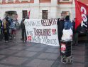 Concentración en Valladolid contra los recortes municipales