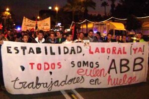 Jornada de movilización en Eulen-ABB Córdoba por la estabilidad laboral
