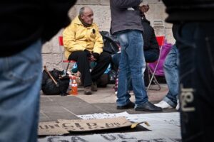 Crónica de la huelga de hambre y sed de Xavi Cañadas