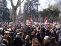 Multitudinaria manifestación en Madrid contra la reforma laboral