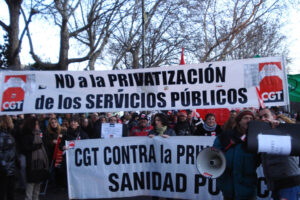 Multitudinaria manifestación en Madrid contra los recortes