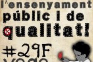 29-F Comunidad Valenciana: Huelga y movilizaciones por la Enseñanza Pública