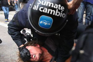 22-F València i Castelló: Manifestación contra la represión de las protestas