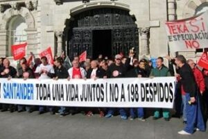 CGT llama a manifestarse en apoyo a los efectados por el ERE de Teka Santander