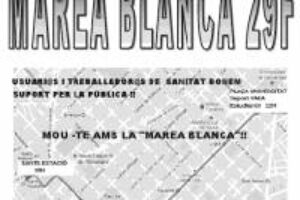 29 F: La Marea Blanca con TMB y Universidades